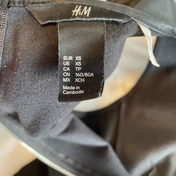 H&M Leather Dress - Picture 4 of 6
